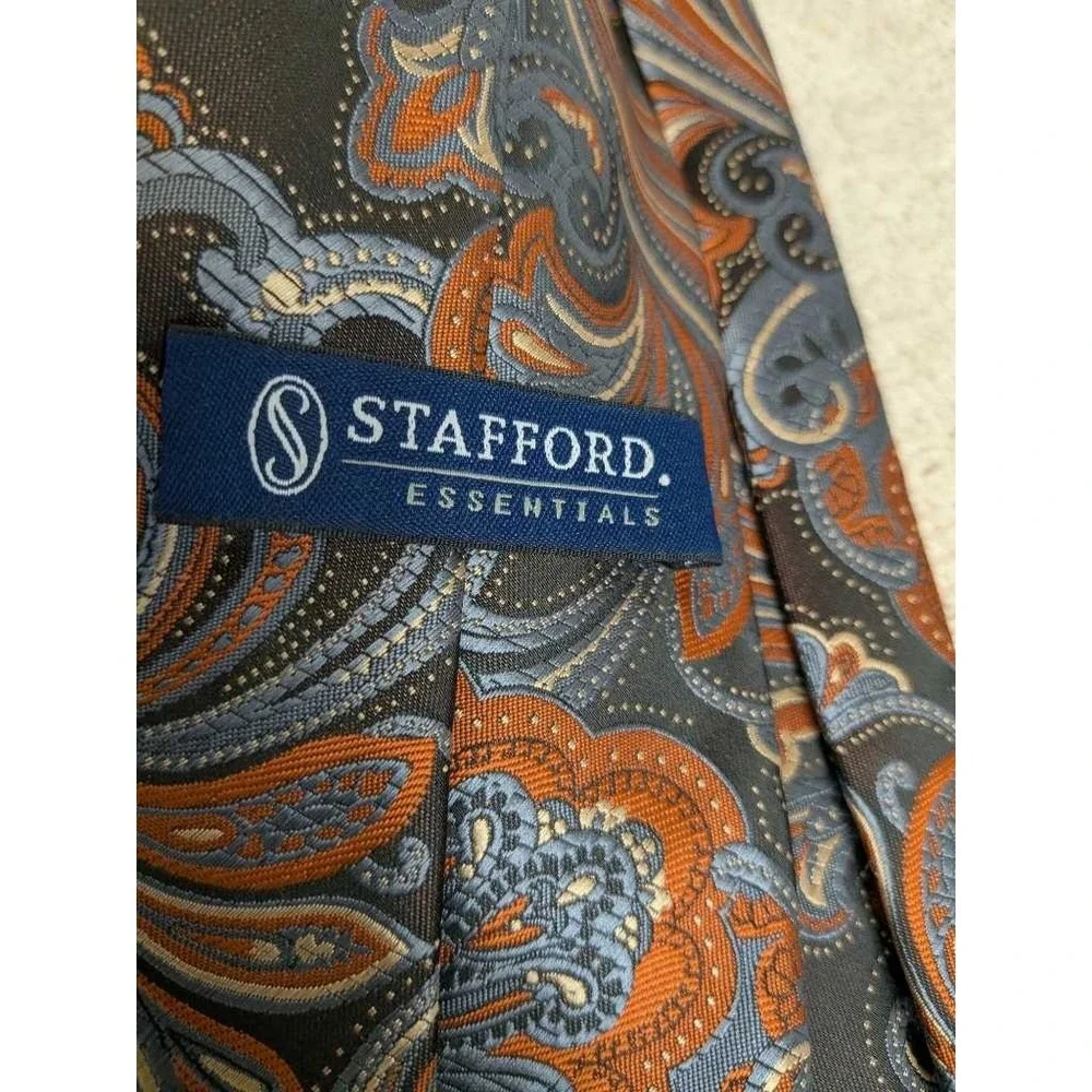 Stafford Michael Kors Paisley Silk Blend Neckties Men's Formal Accessories Lot 4